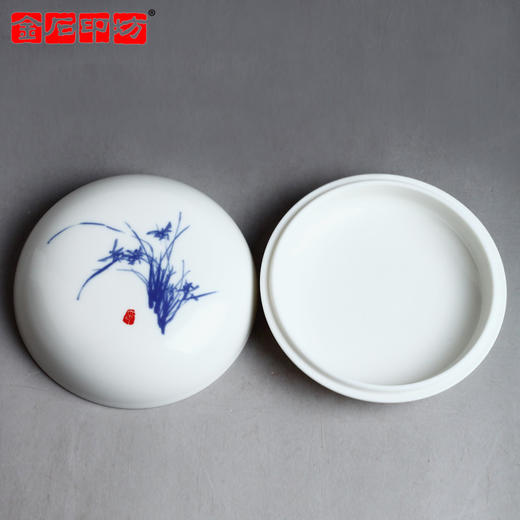 金石印坊 精品梅兰竹菊印泥盒印泥缸 加固防震特制包装 商品图4