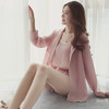 【优美】夏季薄款真丝家居服七件套 商品缩略图2