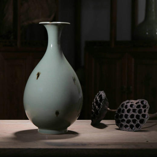 青瓷省大师张晞 2025青瓷柴烧 手工制作龙泉青瓷众筹 商品图0