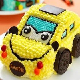 汽车创意蛋糕