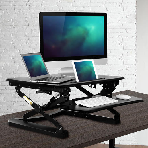 乐歌 Loctek 可站立式办公  可升降办公桌 站立电脑桌工作台书桌 商品图3