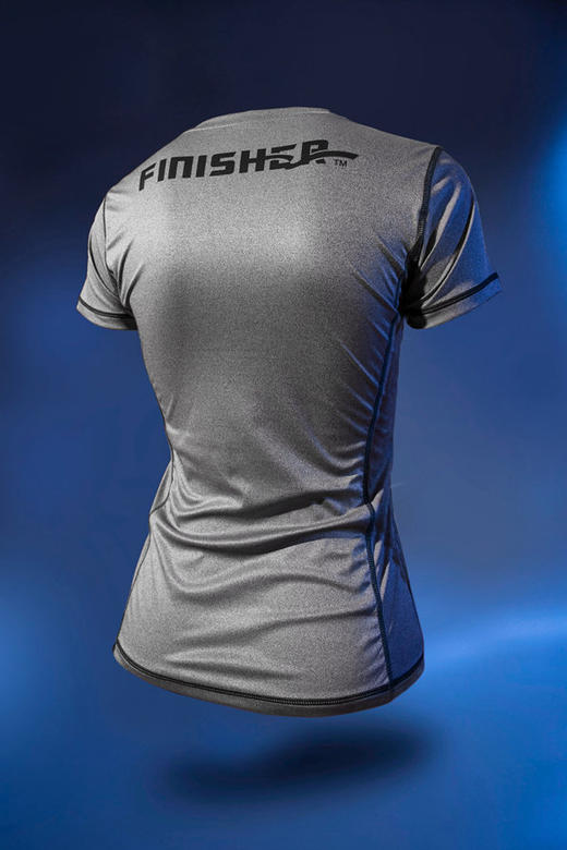 严素跑步TEE 人生赢家/金字塔，女装，改变人生，轻量 短袖T恤 速干快干 严素态度 商品图1