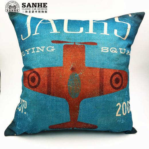 复古做旧老爷车抱枕 商品图0