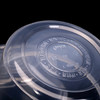 喇叭花一次性汤碗一次性塑料碗打包饭盒圆形透明带盖外卖便当盒蓝盖 商品缩略图4