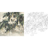 工笔花鸟白描底稿-王庆升《云中乐》斗方小品册页-多种白描尺寸可选-QB18 商品缩略图0