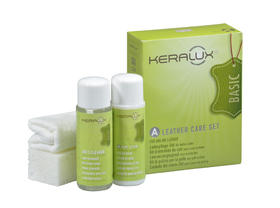 原装进口德国LCK-KERALUX纯苯胺皮革清洁护理套装 A（皮革沙发/箱包用）