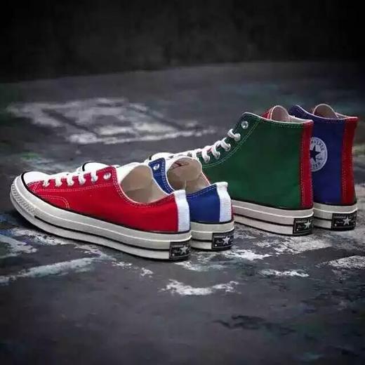 【情侣款】1970s拼色nigo同款匡威帆布鞋