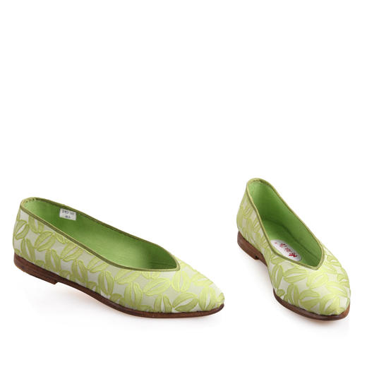 内联升女鞋手工单鞋皮底诱吻尖口鞋7224A 商品图5