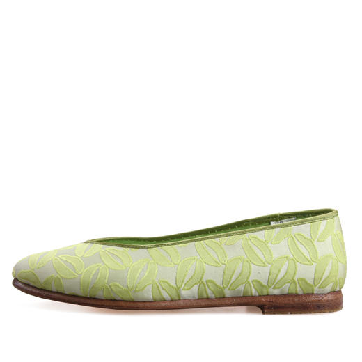 内联升女鞋手工单鞋皮底诱吻尖口鞋7224A 商品图2