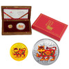 河南中钱  中国金币 2010年虎年金银币 彩金银虎 彩银虎 商品缩略图8