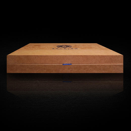 【生命之叶印级系列】蓝印 普洱熟茶饼礼盒（400g）经典滋味 浓郁醇厚 商品图1