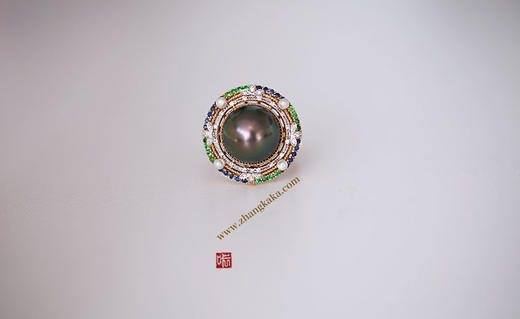 梵高的星空 ｜黑珍珠戒指 商品图7