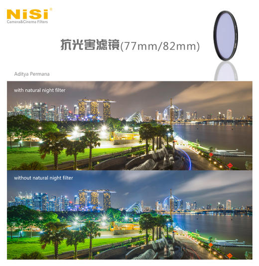 NiSi新品抗光害滤镜77mm&82mm 商品图2