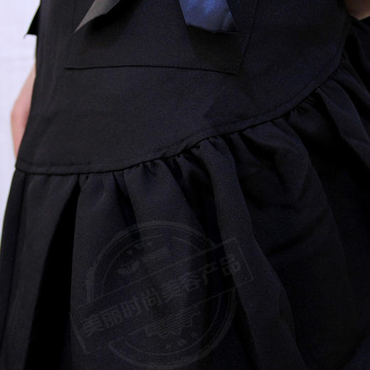 围腰围裙-新款美容美甲工作服-黑色【不退不换】 商品图4