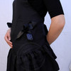 围腰围裙-新款美容美甲工作服-黑色【不退不换】 商品缩略图3