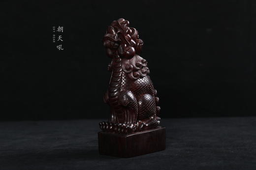 小叶紫檀（檀香紫檀）朝天吼 商品图1