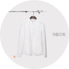 子皿三石 设计师原创 新中式男装 事事如意全棉小窄领衬衣 商品缩略图0