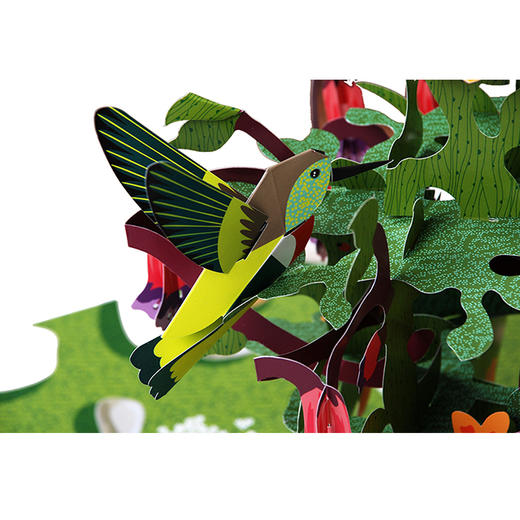 纸上生花，高端文艺礼品书，乐乐趣绘本立体书-花·愿　适度年龄：3＋　原价：198元 商品图4