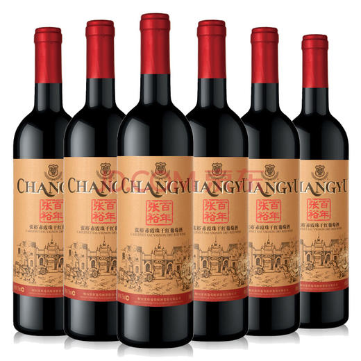【推荐】【京东配送】张裕 百年张裕 优选级 赤霞珠 750ml*6瓶 整箱装 红酒 干红葡萄酒 商品图0
