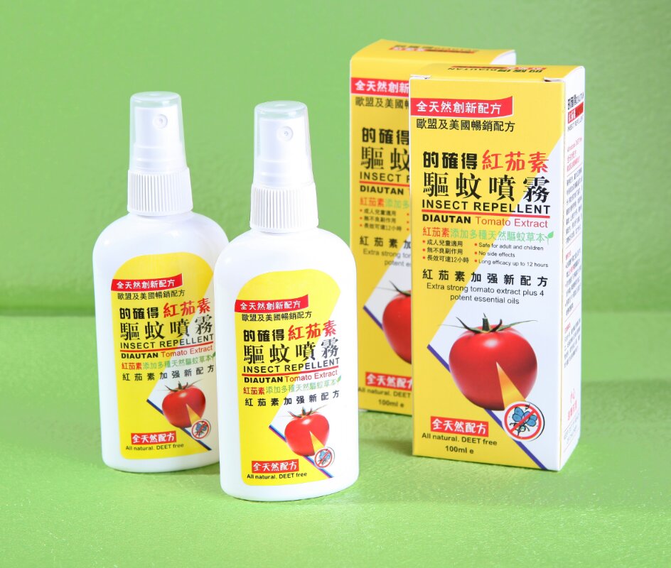 全天然配方红茄素驱蚊喷雾