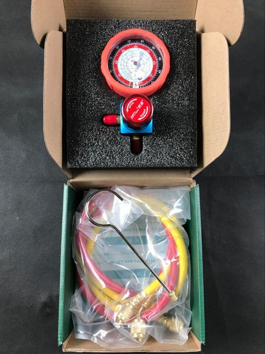 DBF-L-04H恒森单表阀 带1米红黄三色管（新款）商品代码22205 商品图1