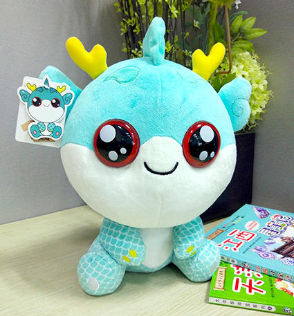 【现货】大中华寻宝记 神兽顶呱呱毛绒公仔 毛绒玩具 商品图0