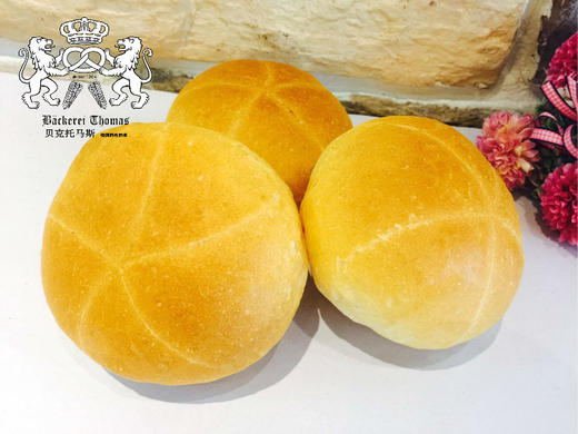 402皇帝小面包 早餐包 2 pcs Kaiser Roll 50g无糖 商品图2