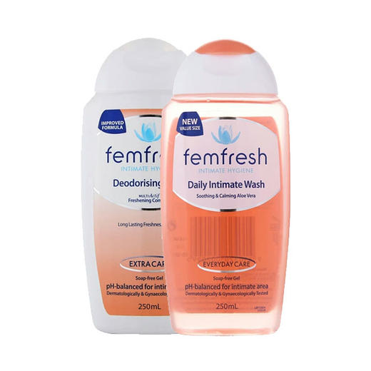 现货 Femfresh女性私处洗液250ml 商品图0