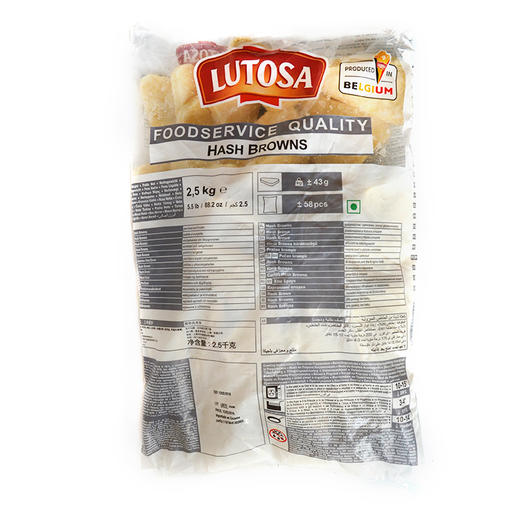 路多萨三角薯饼2.5kg 商品图1