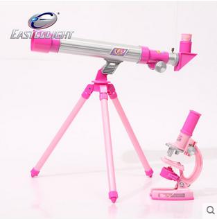 香港怡高正品儿童天文望远镜科学显微镜科技套装小学生益智玩具 商品图0