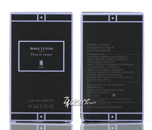 芦丹氏吊钟 土耳其烟香水SERGE LUTENS Fumerie Turque小样/正装 商品图1