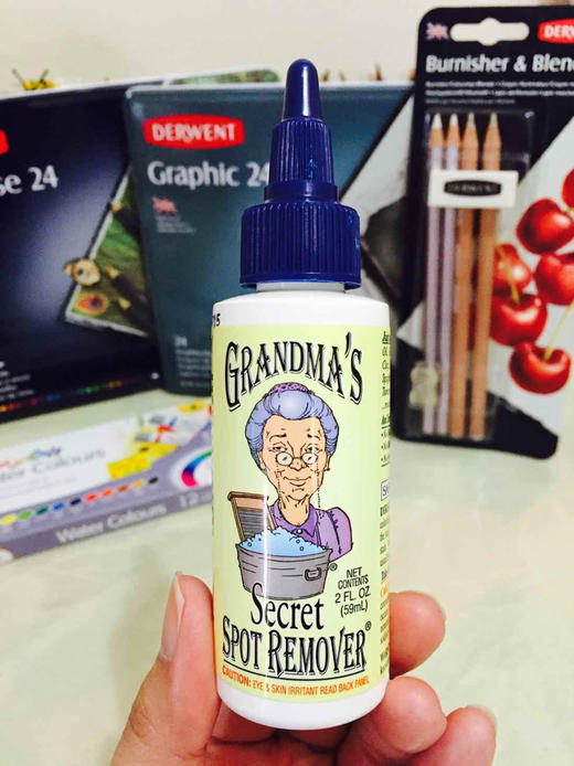 美国老牌！Grandma Secret 衣物去渍剂60mL*6瓶装 商品图1