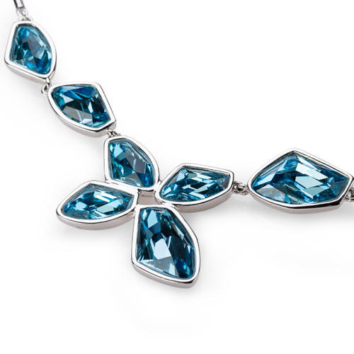 aurora海蓝之星项链货号111533