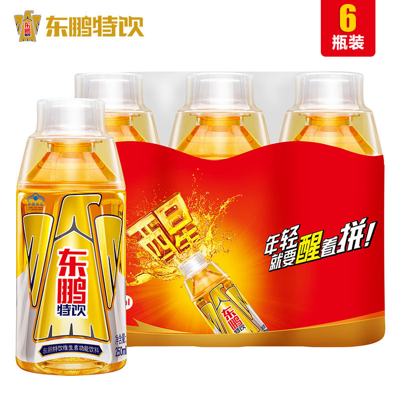 (供货)东鹏特饮维生素功能饮料250ml*6瓶