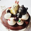 line主题蛋糕【布朗熊&Baby兔】（6寸、8寸、10寸） 商品缩略图2