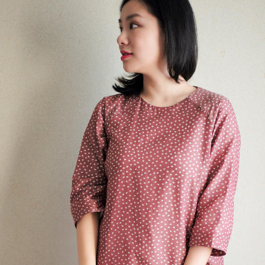 衣糊【香罗】双层丝绵贯头长袍 煦绾 现货 凌霄7月30日发货