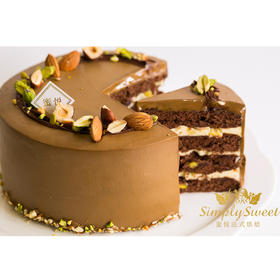 巧克力坚果蛋糕（提前6小时预订）