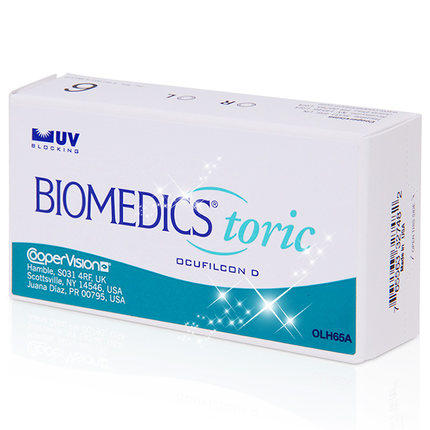 定制片库博欧柯莱视散光月抛6片装