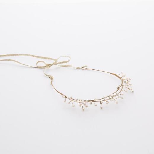 北京仓｜CÉCILE BOCCARA-Dalila-象牙白色珍珠 发饰（项圈）［法国设计师］ 商品图2