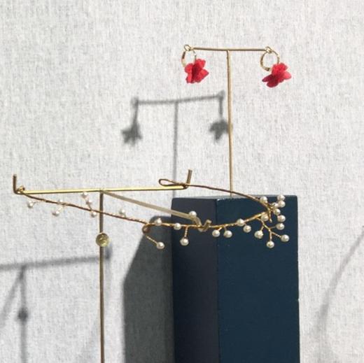 北京仓｜CÉCILE BOCCARA-Jasmine-象牙白色珍珠 发饰（项圈）［法国设计师］ 商品图2