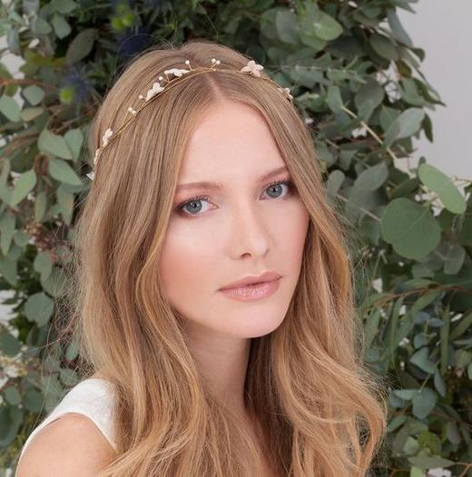 北京仓｜CÉCILE BOCCARA-Lyre-浅浅桃花色 发饰（项圈）［法国设计师］ 商品图3