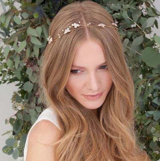 北京仓｜CÉCILE BOCCARA-Lyre-浅浅桃花色 发饰（项圈）［法国设计师］ 商品图2