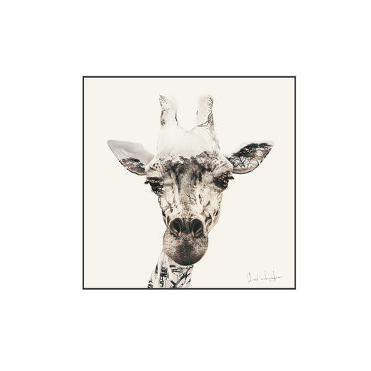 【异见艺术】森林之旅·长颈鹿 商品图0