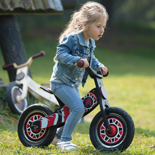 【儿童平衡车】MAXSUN小酋长木制儿童平衡车滑步车童车玩具 商品图3