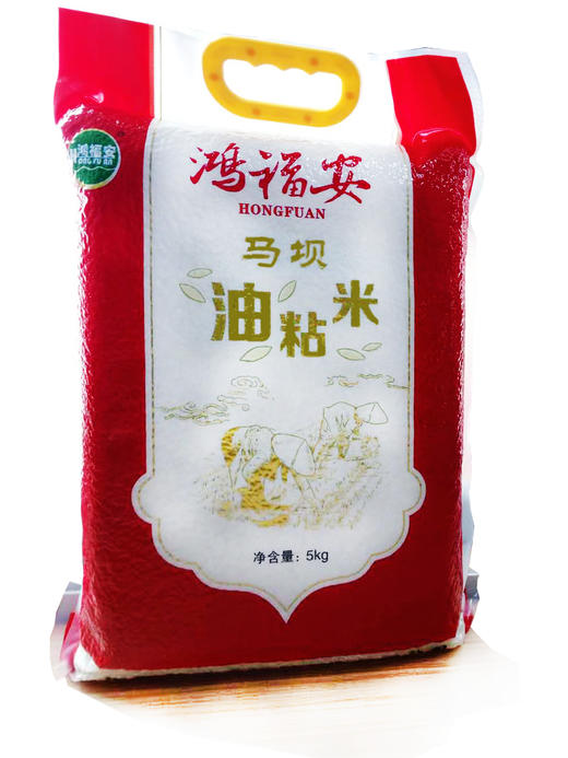 鸿福安油粘米5kg