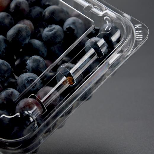 喇叭花125g蓝莓盒水果一次性透明樱桃草莓包装塑料加厚桑果盒100个 商品图6