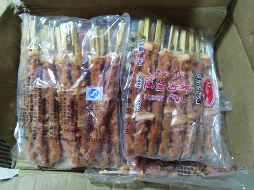 （加长）  金涪 骨肉相连  20串/包  骨肉大串/鸡肉串/软骨串 商品图1