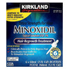 FDA唯一认证的生发产品！安全有效！Kirkland 5% Minoxidil 米诺地尔特强男士生发剂6个月剂量 商品缩略图0