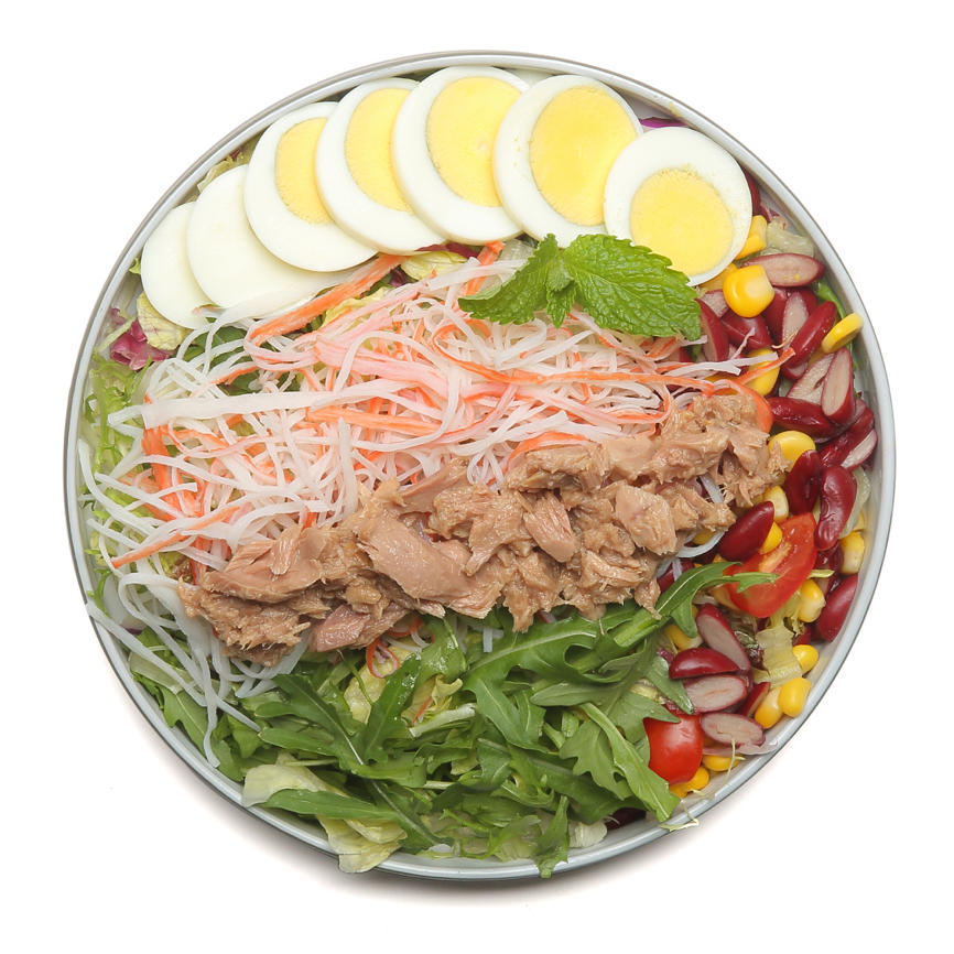 金枪鱼蟹柳沙拉 | tunny crab salad