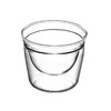 哲品 月影系列茶具配件 耐热高硼硅玻璃含盖茶壶/双层玻璃杯子单个 商品缩略图5